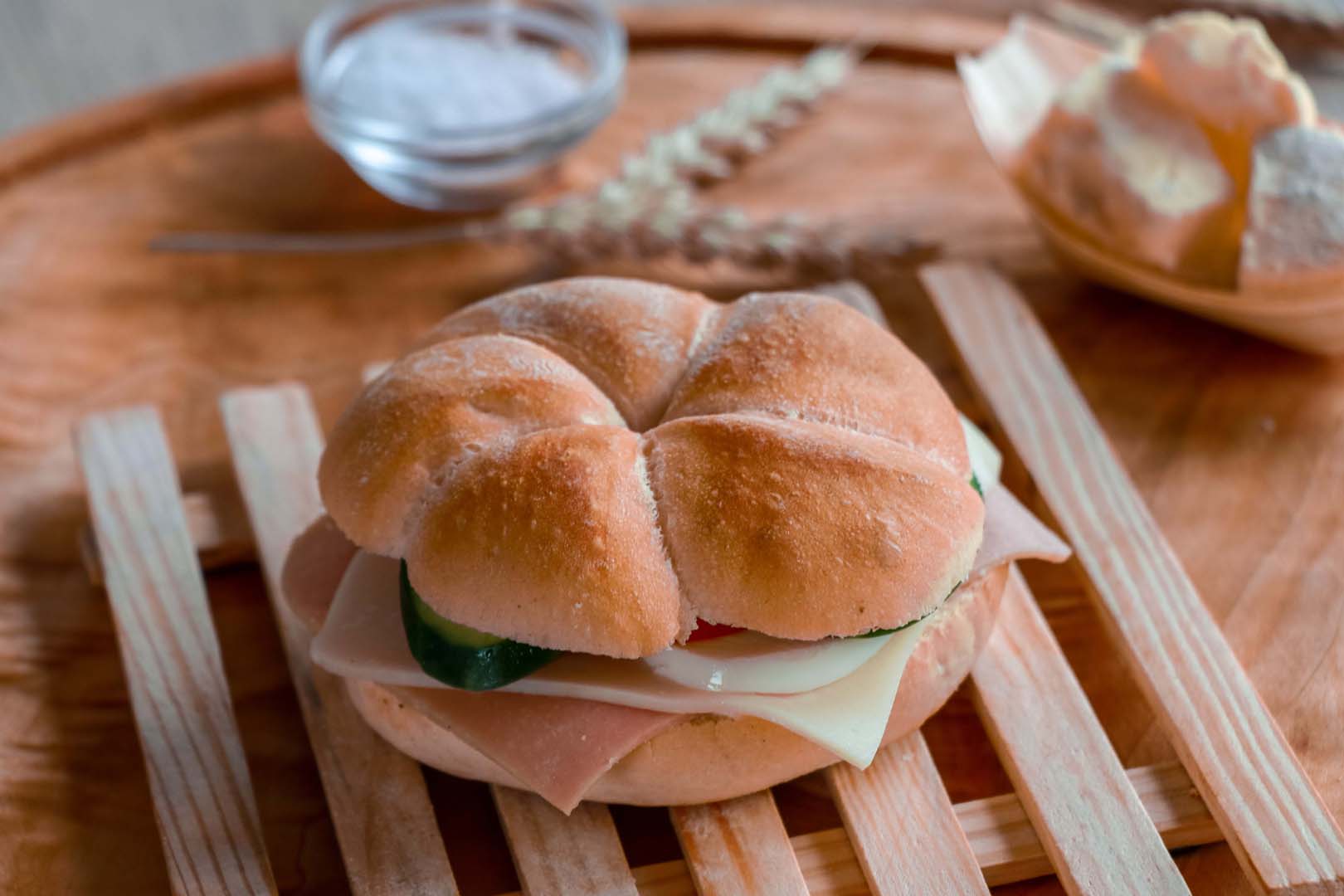 Image Mali sendvič sa šunkom